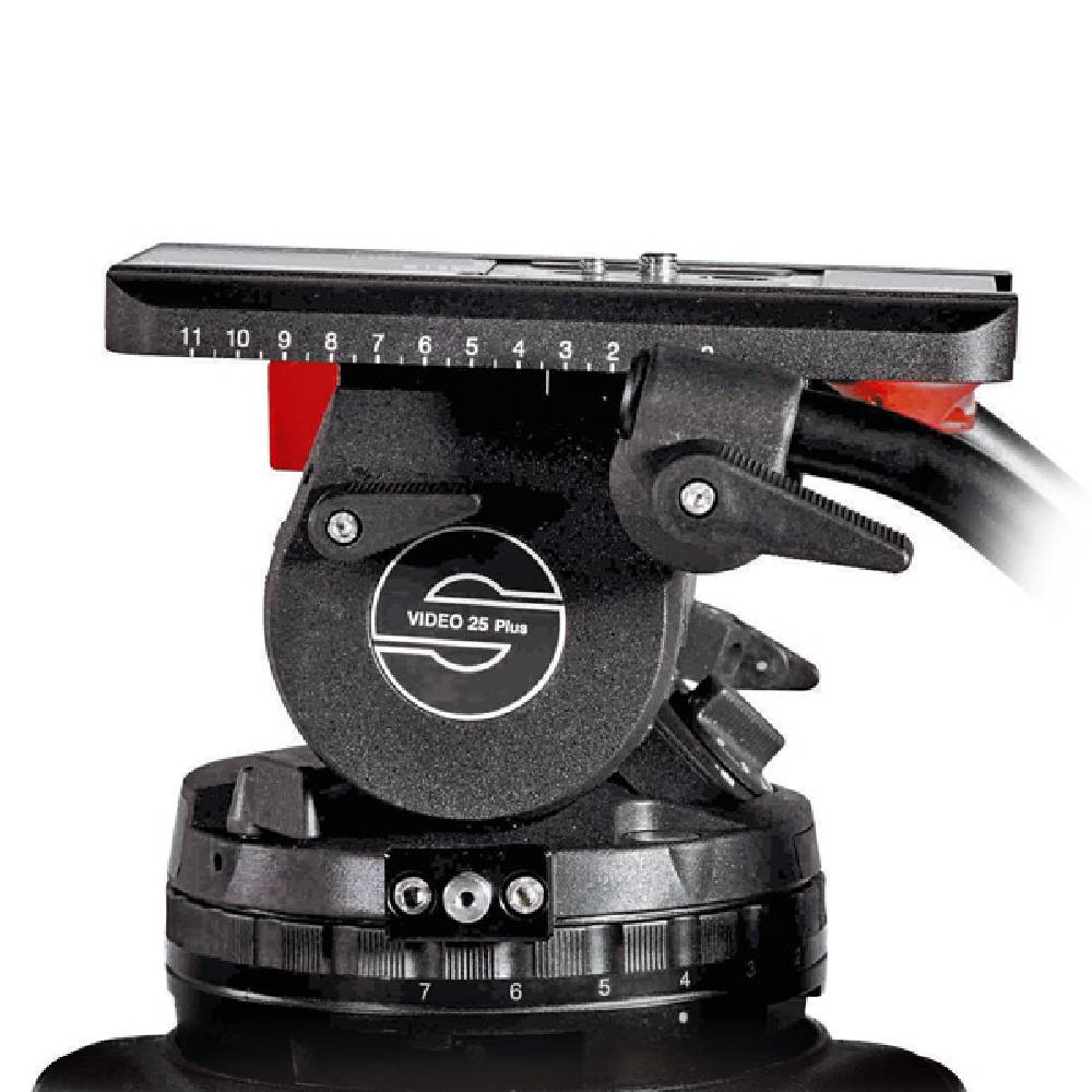 Sachtler Video 25P 100mm Fluid Head