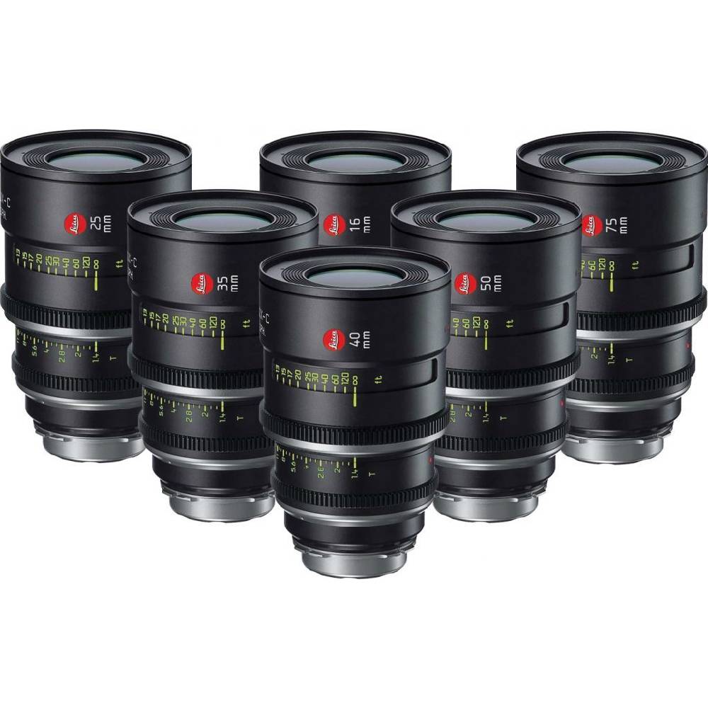 Leica Cine T1.4 Summilux-C Lens Set