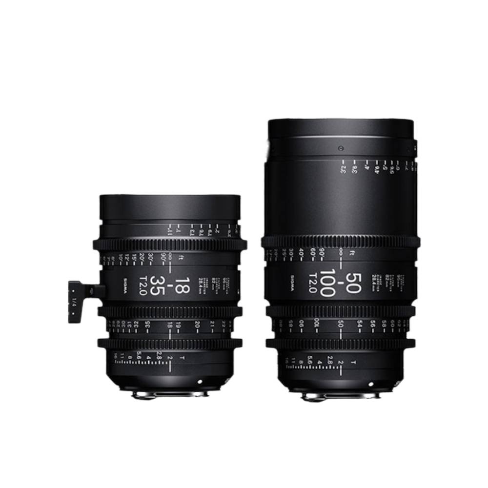Sigma 18-35mm 50-100mm Lens Set